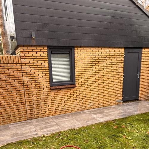 Complete renovatie gevel & schoorsteen woning particulier Texel Oktober 2024