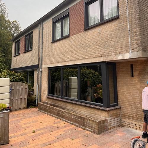 Gevelrenovatie en impregneren woning particulier Alkmaar Bergermeer september 2024