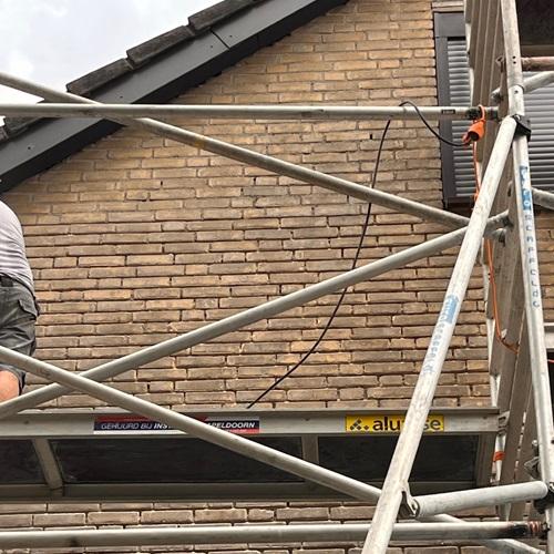 Gevelrenovatie en impregneren woning particulier Alkmaar Bergermeer september 2024